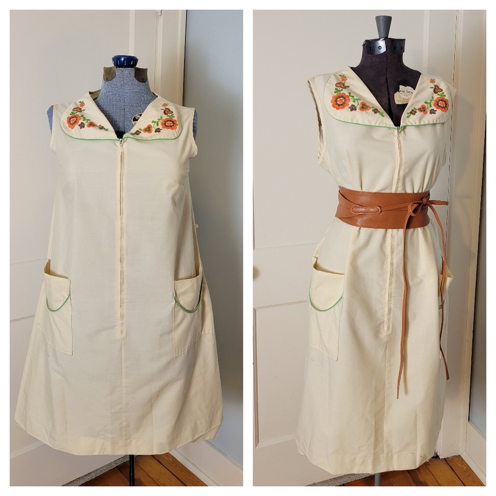 Butter Yellow Housedress